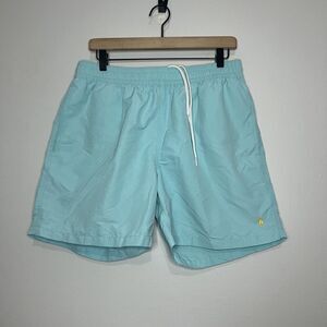 Polo By Ralph Lauren Mint Blue Swim Trunks